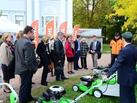 : Демонстрация техники STIHL и VIKING на Елагином острове (г. Санкт-Петербург)